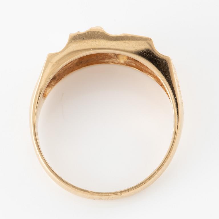 Ring 18K guld.