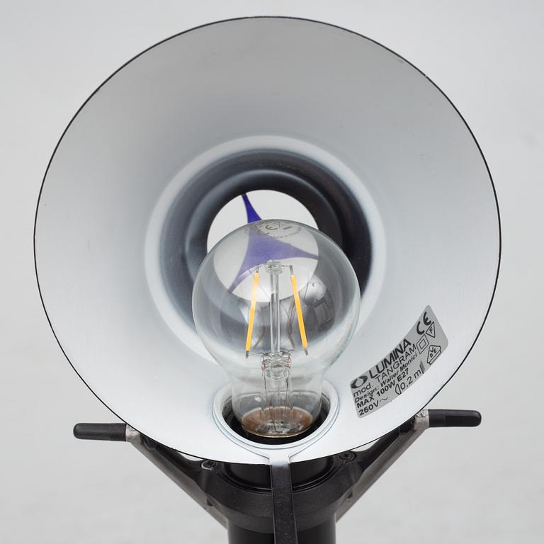 Walter Monici, a pair of 'Tangram' table lamps, Lumina, Italy.