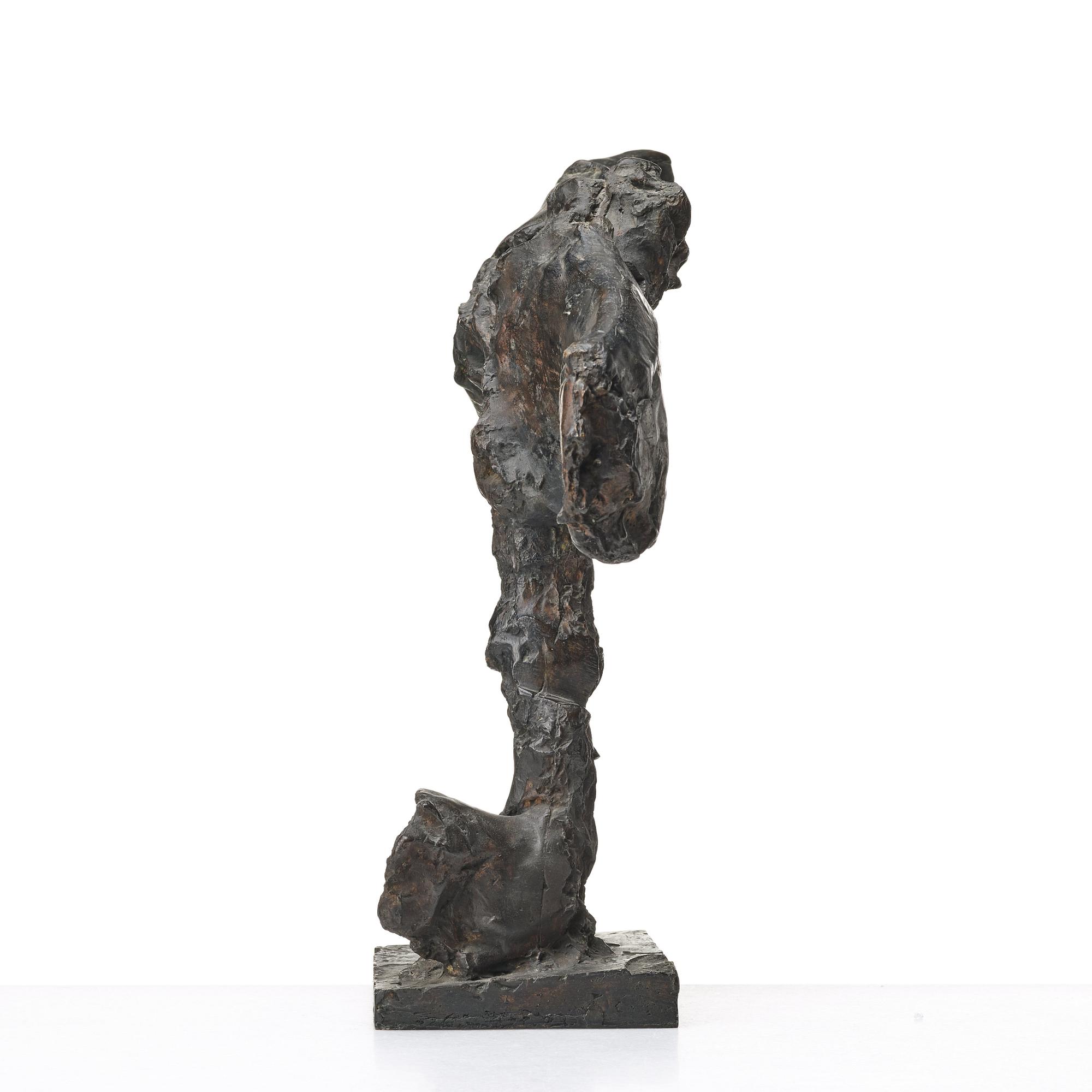 SIVERT LINDBLOM, a bronze sculpture, bronze dark patina, signed SL. and numbered 2/5.