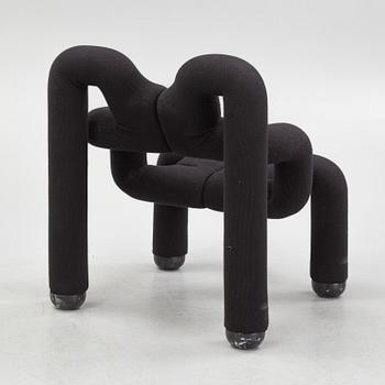 Terje Ekstrøm, armchair, "Ekstrem", Stokke Fabrikker, Norway, late 20th century.