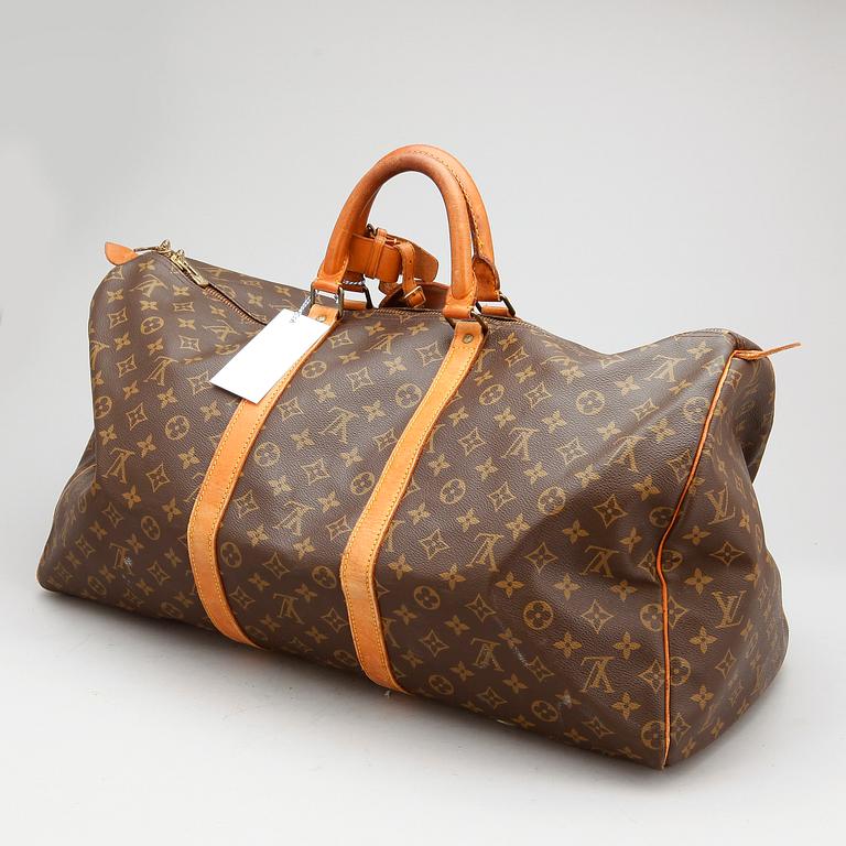 RESVÄSKA, "Keepall 55", Louis Vuitton, 1989.