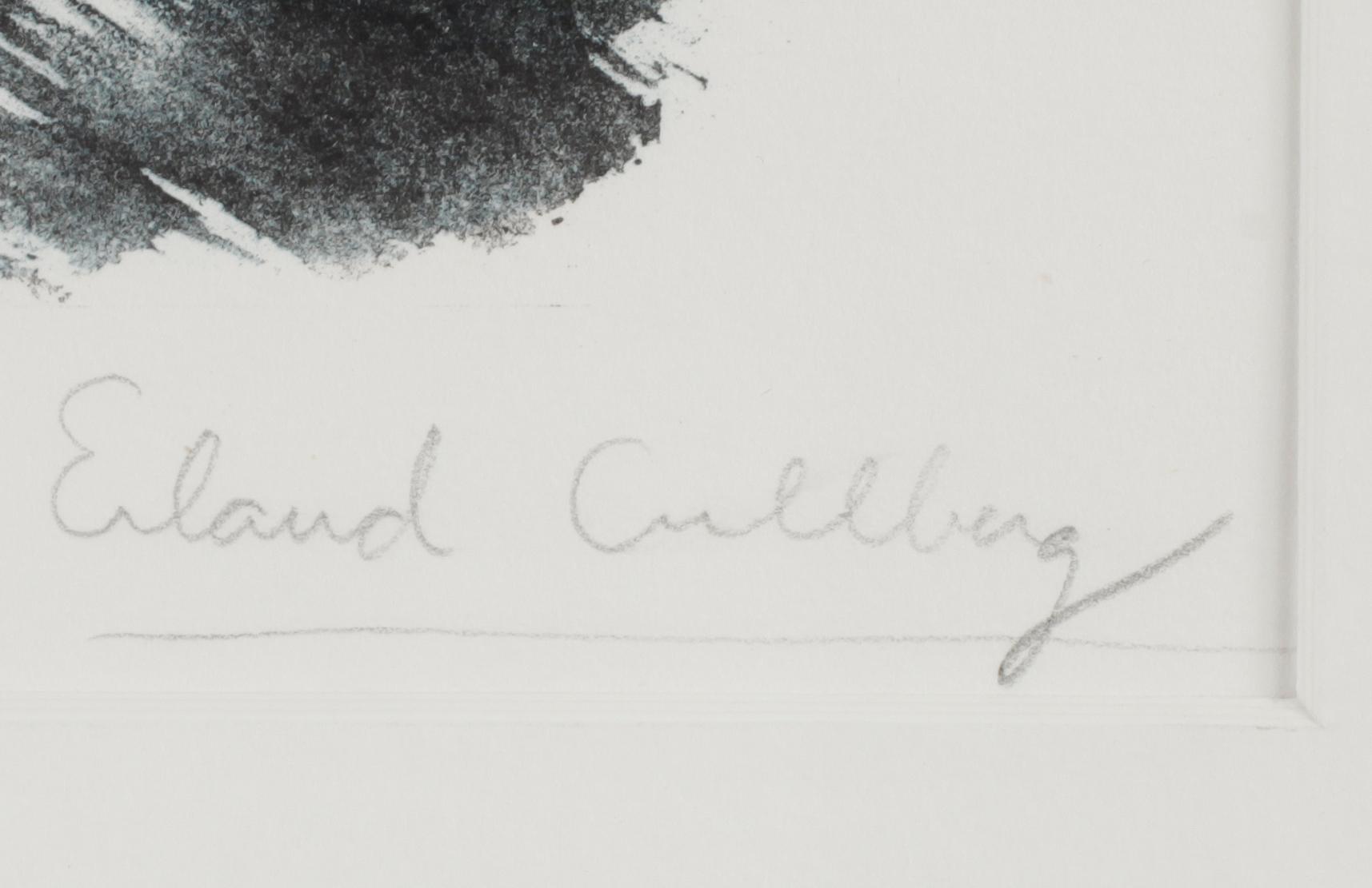 ERLAND CULLBERG, färglitografi, signerad, PT.