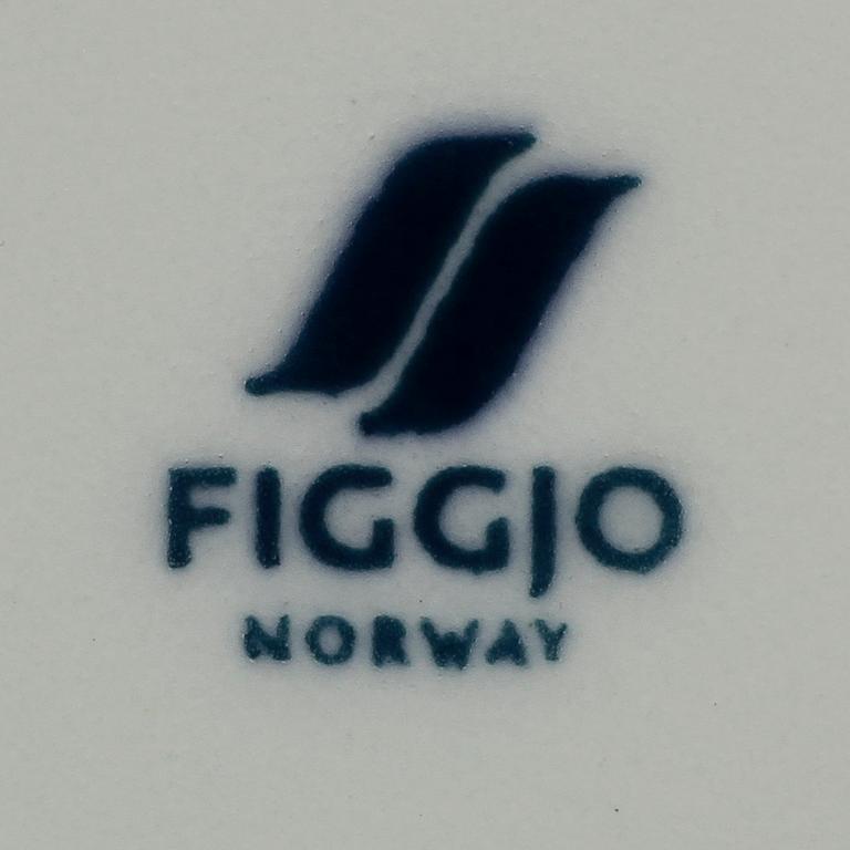 TALLRIKAR, ett par, porslin, Jim Dine, Figgjo, Norway, 2004.