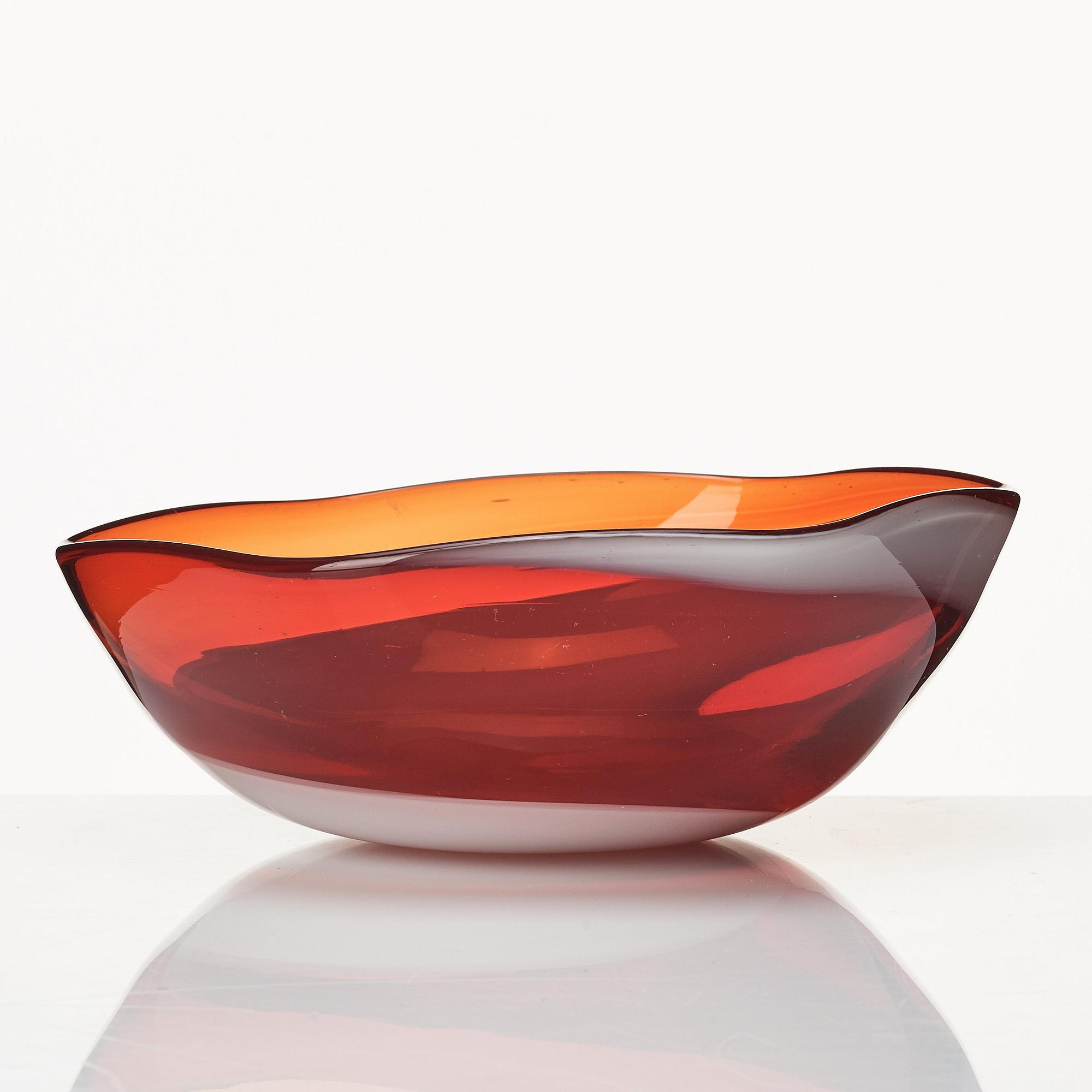 Venini, skål, Italien, 1950-60-tal.