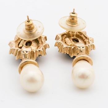 CHRISTIAN DIOR, bijouteri, earrings.