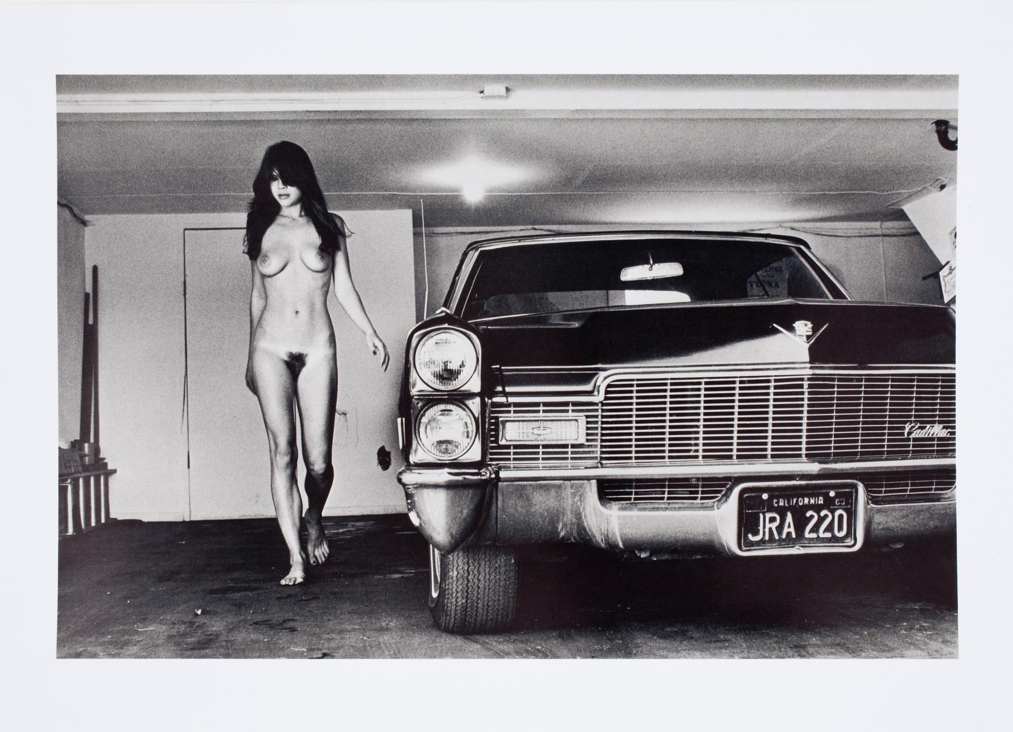 HELMUT NEWTON, "Hollywood", 1976, offsetlitografi, sign.