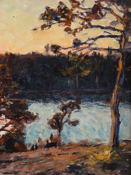 Gottfrid Kallstenius, Archipelago landscape.