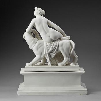 SKULPTUR / FIGURIN, parian, Gustavsberg, 1868-1926.