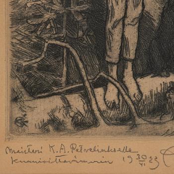 Akseli Gallen-Kallela, "Kullervo´s curse".