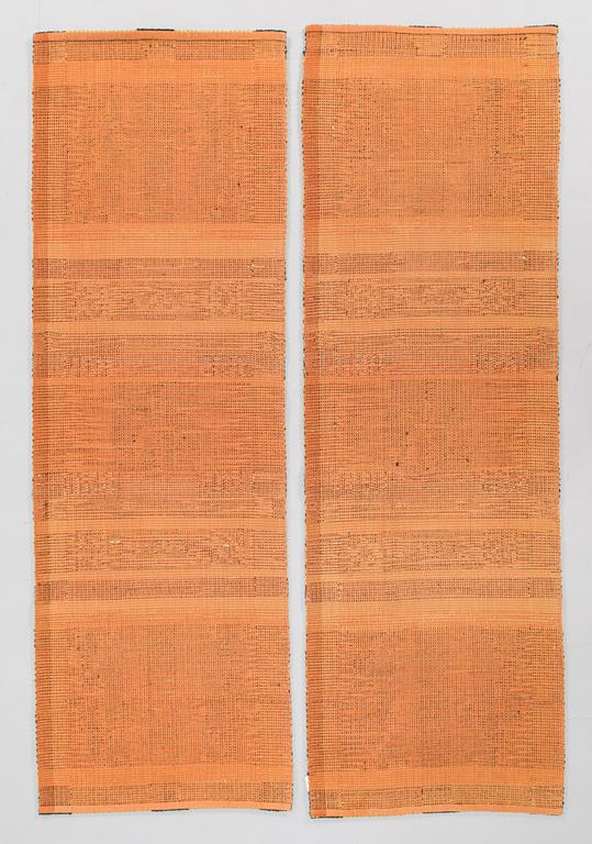 Two rugs. Circa 140 x 95 cm.