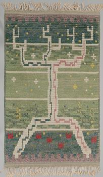 Sigvard Bernadotte, Rug, rya, Nils Nessim's Textile Studios, Kristianstad.