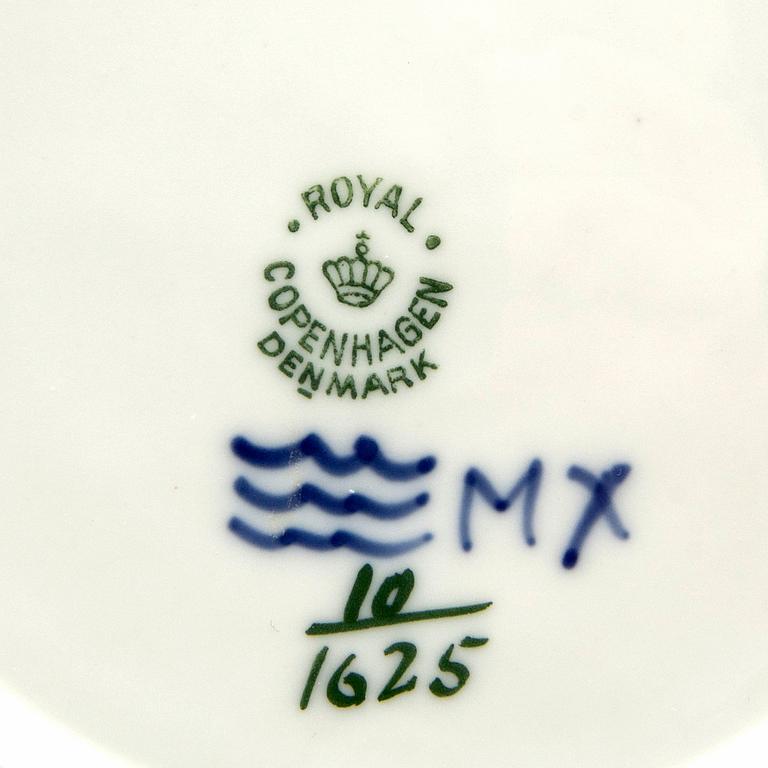 Servis 52 dlr "Blå blomst" Royal Copenhagen.