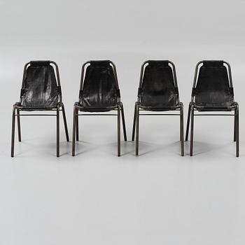 STOLAR, 4 st, troligen Charlotte Perriand, 1970-talet.