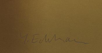 YRJÖ EDELMANN, färglitografi, signerad och numrerad HC 12/50.