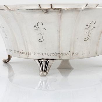 A Swedish silver bowl, mark of GAB, Stockholm 1928.