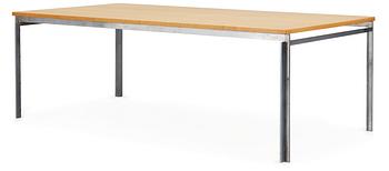 A Poul Kjaerholm table 'PK 51' by E Kold Christensen, Denmark.