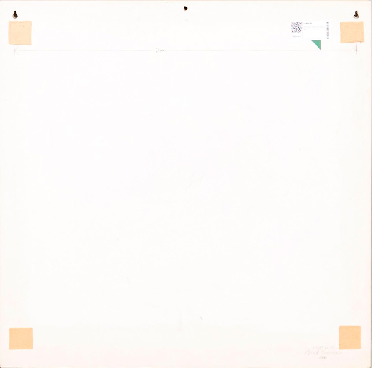 David Eisenhauer, modul relief, blandteknik, signerad och daterad 1988.