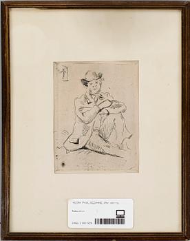 Paul Cézanne · PAUL CÉZANNE, efter, etsning.