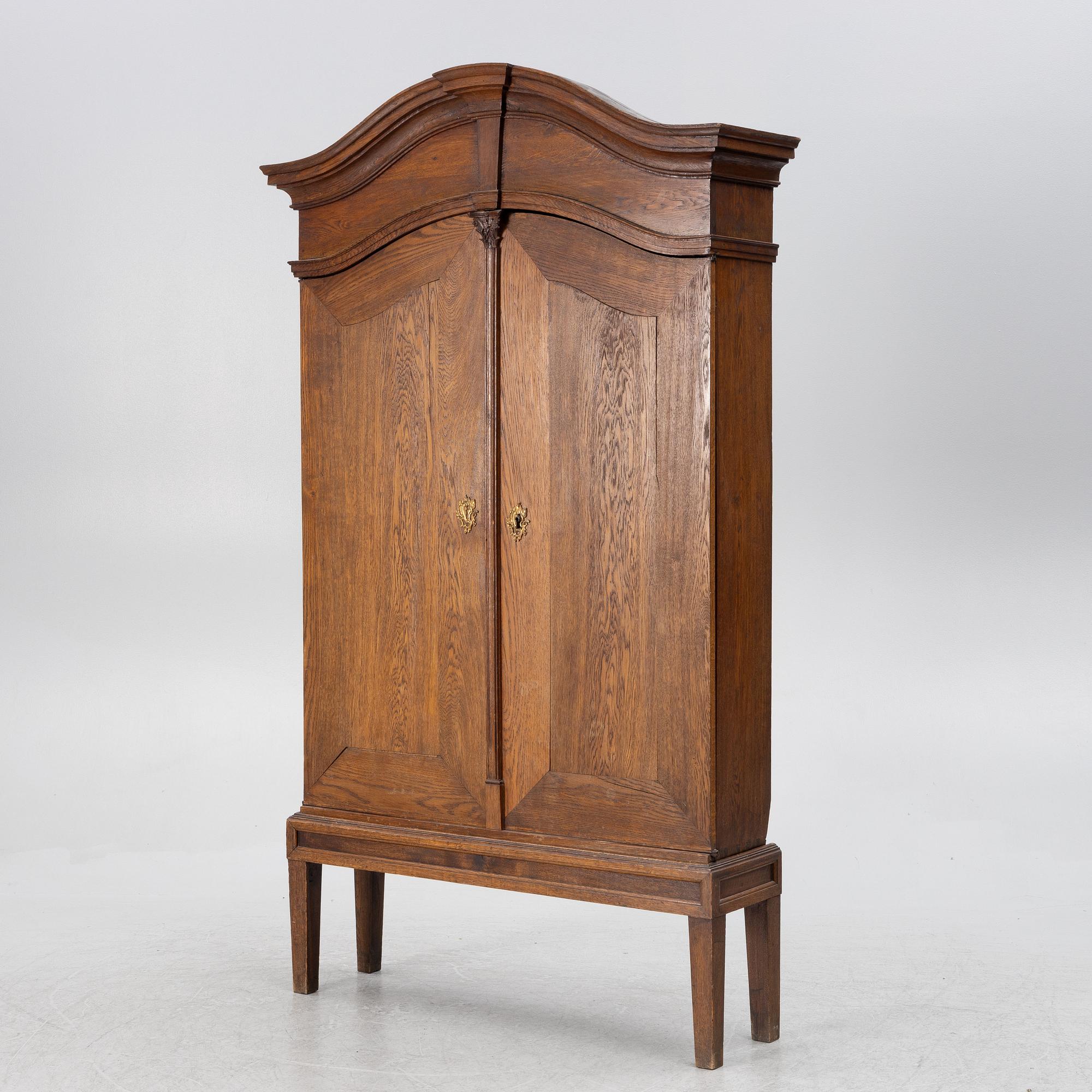A Rococo cabinet, second half of the 18th century.