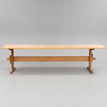 a Swedish pine table from around 1900.