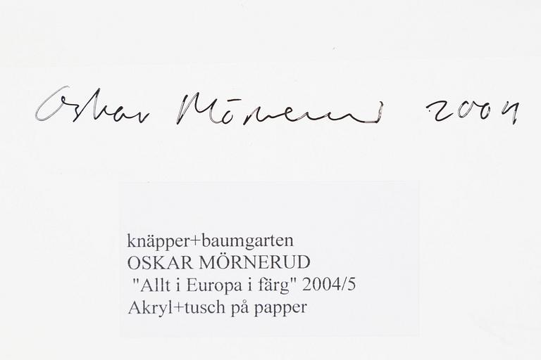 Oskar Mörnerud, "Allt i Europa i färg".