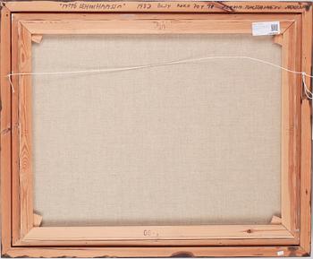 JORMA TURTIAINEN, olja på duk, signerad och daterad 1919-80.