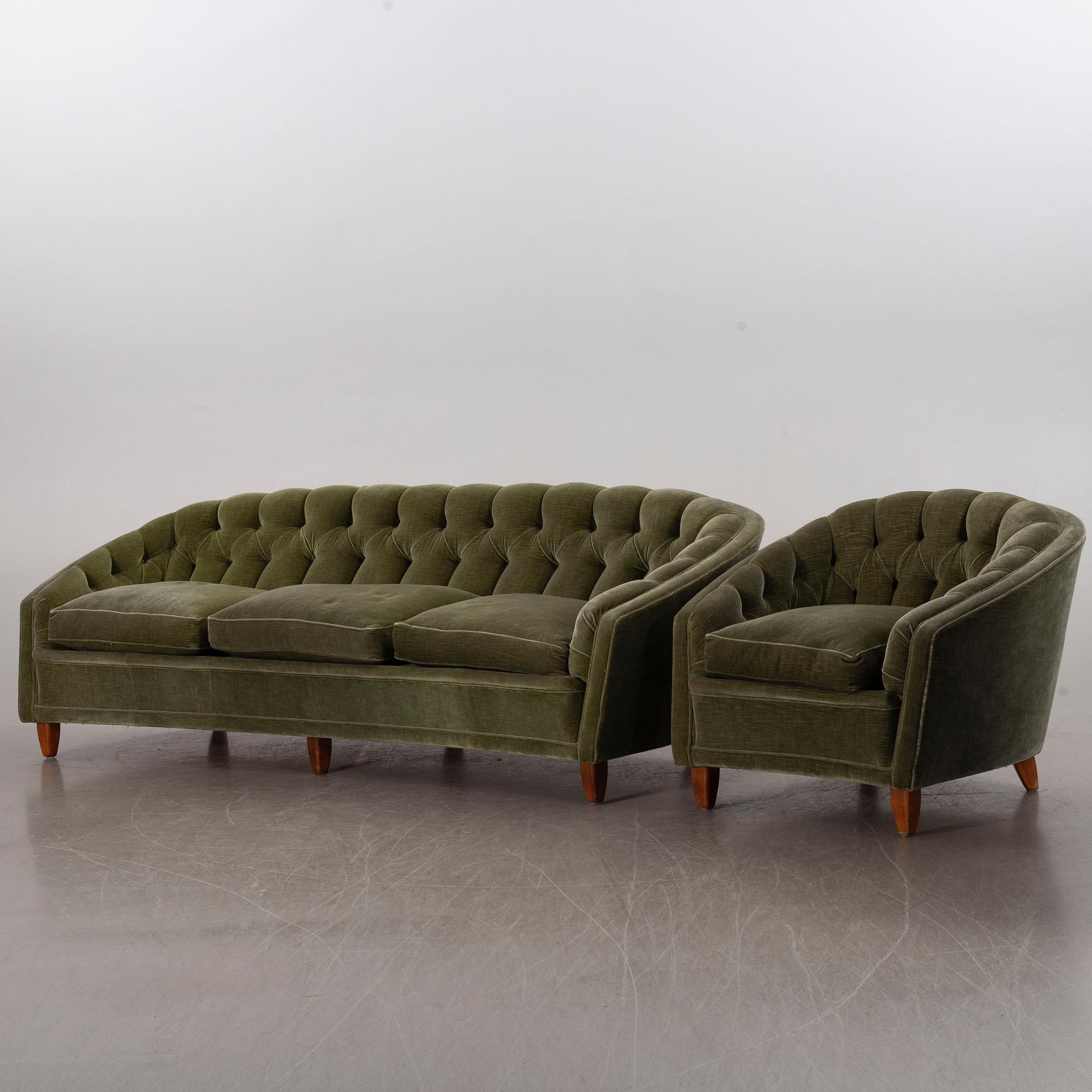 SOFFA och FÅTÖLJ, 1940/50-tal.