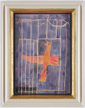 Randi Fisher, Bird in a cage.