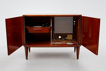 GRAMMOFONSKÅP, Luxor, gustaviansk stil, 1900-talets mitt.