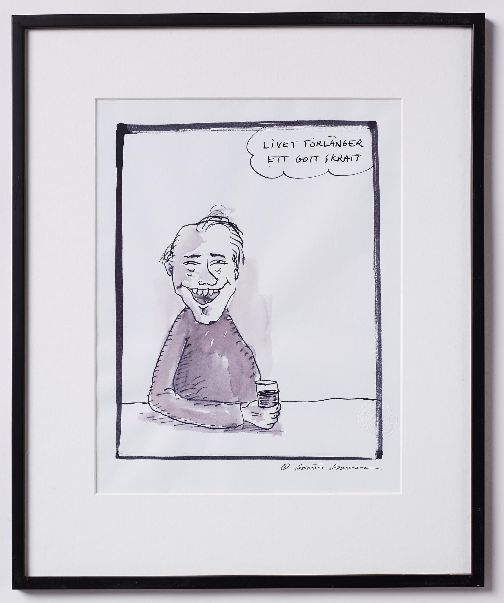 Göran Larsson, 6 st serieteckningar.