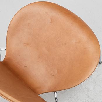 Arne Jacobsen, stolar, 6 st, "sjuan", Fritz Hansen, Danmark.