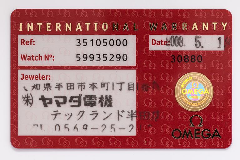 OMEGA, Speedmaster reduced, wristwatch, 39 mm.