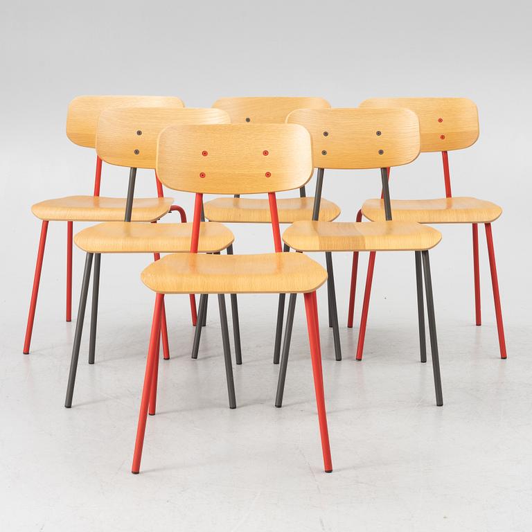 A set of six 'Hester' chairs, Habitat.