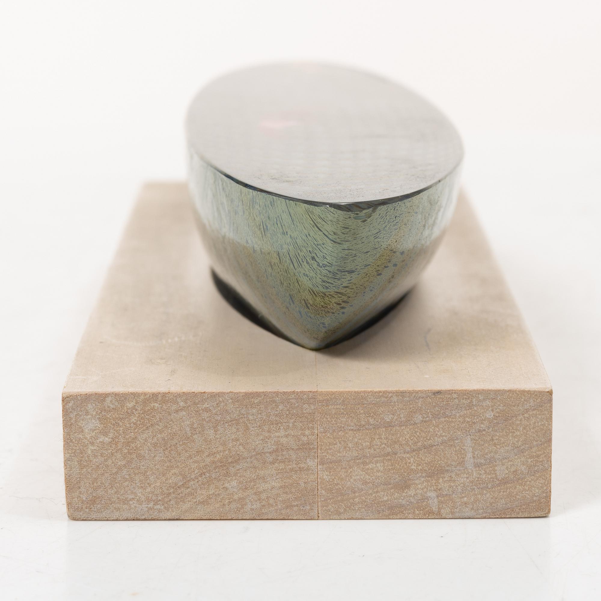 Bertil Vallien, a sculpture, Kosta Boda.