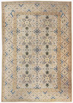 A rug, Old, Keshan, ca 196 x 136 cm.