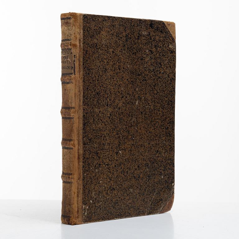 Betänkande om vattu-minskningen, 1755.