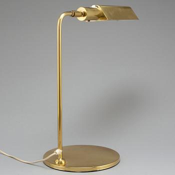 BORDSLAMPA, mässing, OMI, 1900-talets andra hälft.