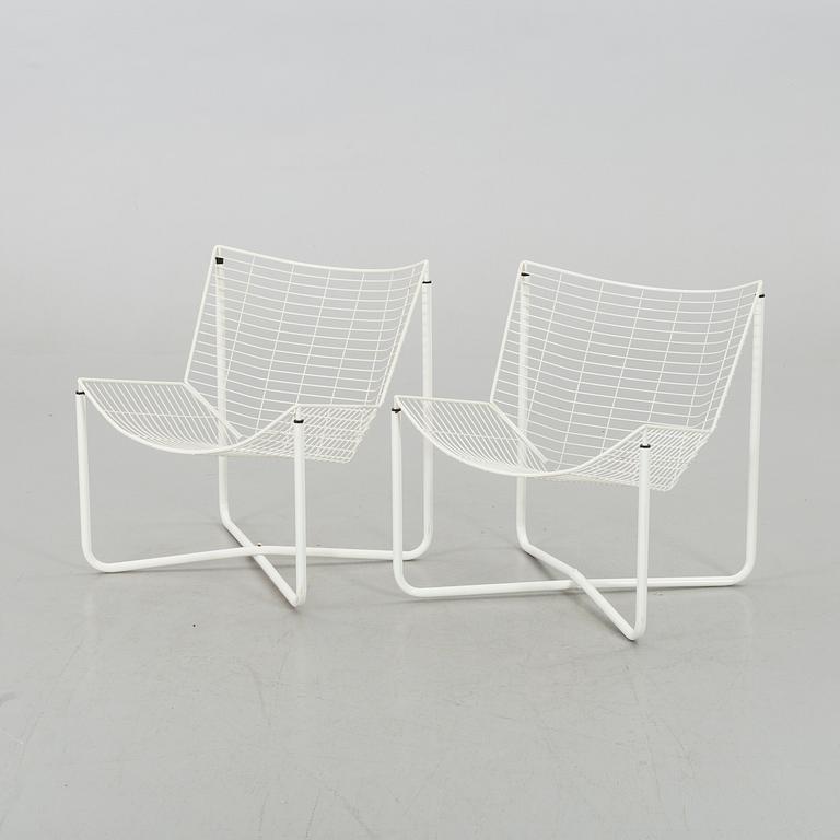 NIELS GAMMELGAARD, bord samt två fåtöljer "Järpen" för IKEA inköpt 1983.