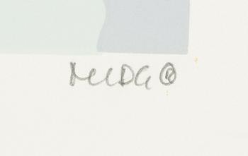 Marianne Lindberg De Geer, silkscreen in colours, signed 81/90.