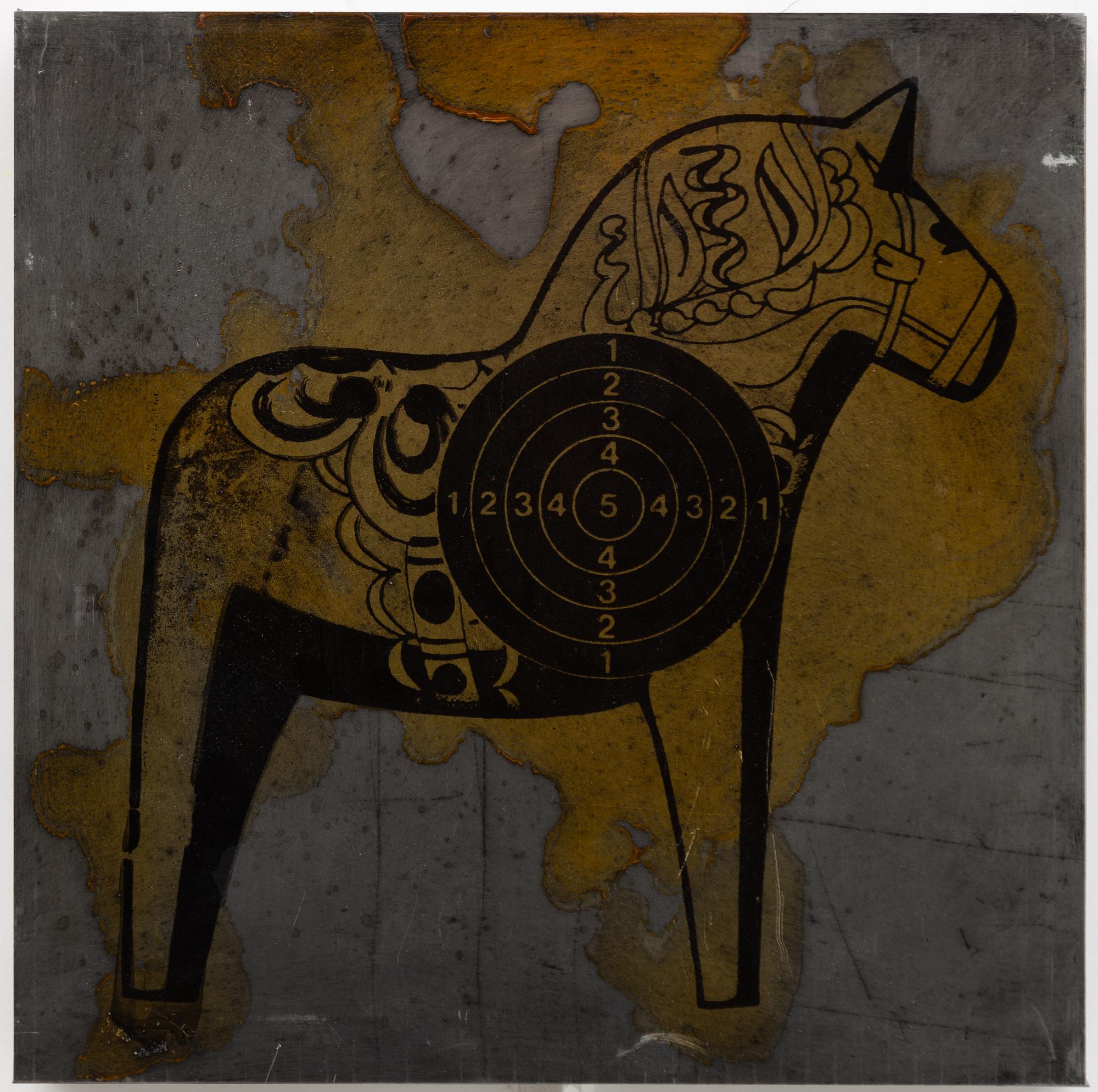 Peter Johansson, "The final solution to the problem of sculpture", polyptyk, 16 delar.