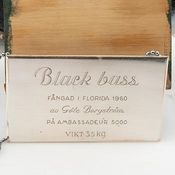 Fish sculpture "Black bass" 1960.