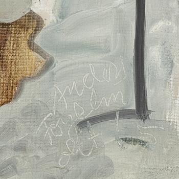 Anders Fogelin, oil on canvas, signed and dated -65.