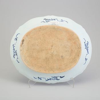 STEKFAT, kompaniporslin. Qingdynastin, Qianlong (1736-95).