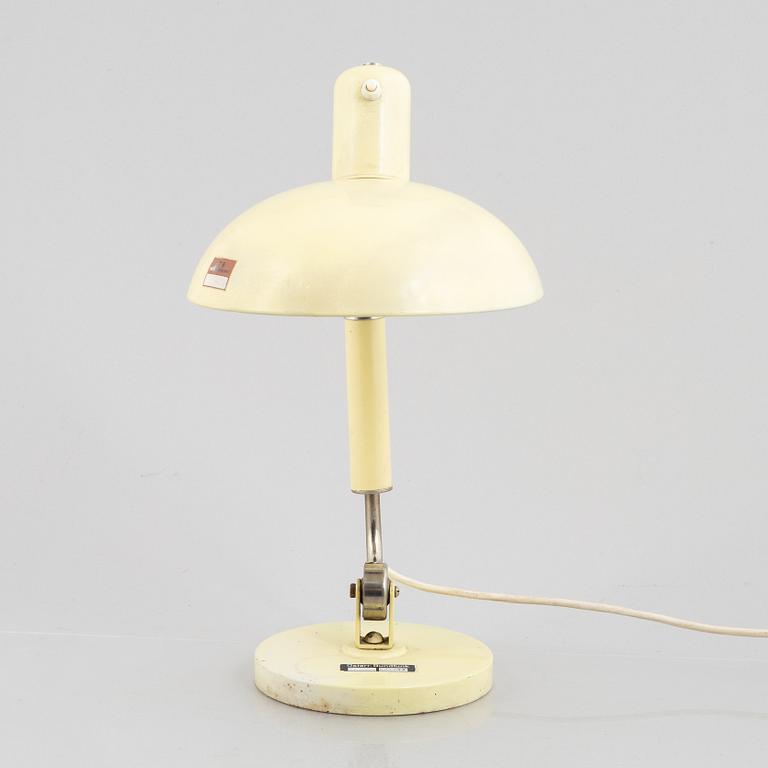 Christian Dell, a table lamp, model 6632, Kaiser Idell, 1930s.