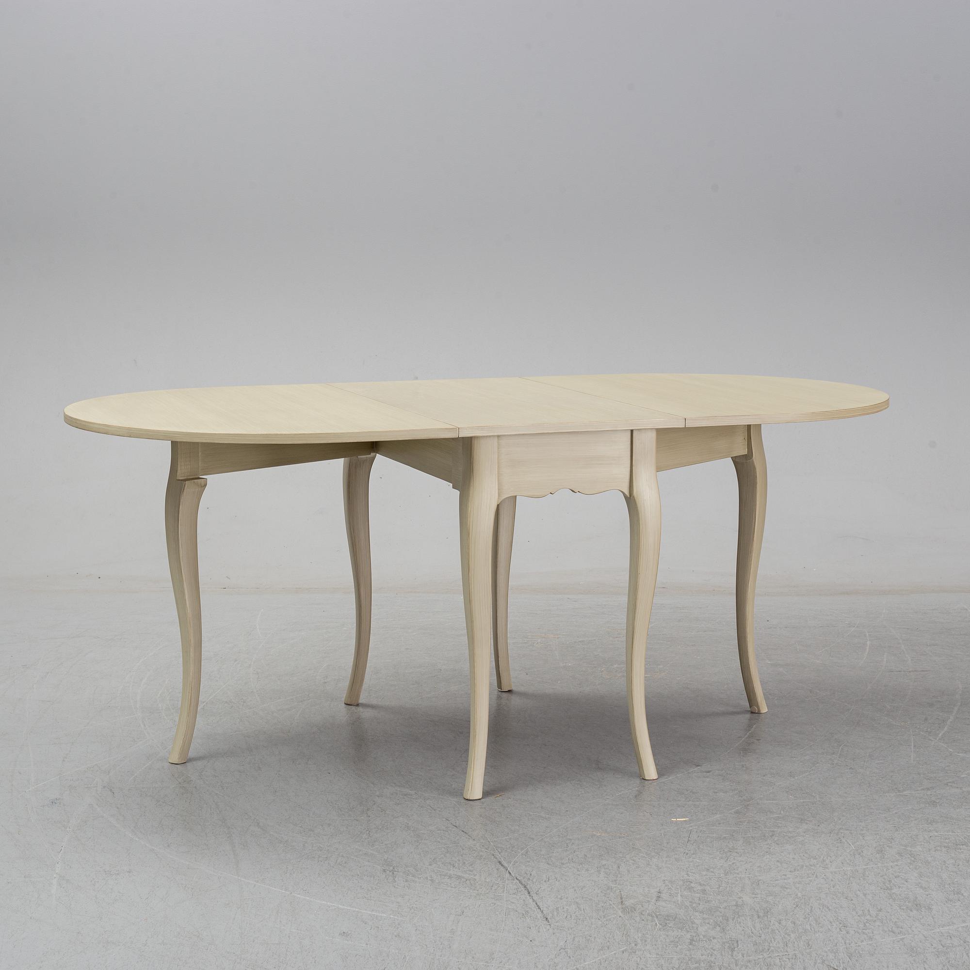 A gate-legged table, 'Gamla Sverige', Åmells, Gnesta.