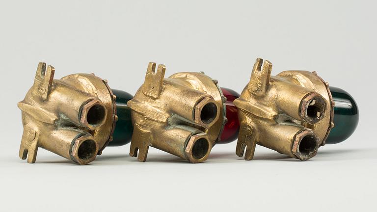 FARTYGSARMATURER, 3 st, 1900-tal.