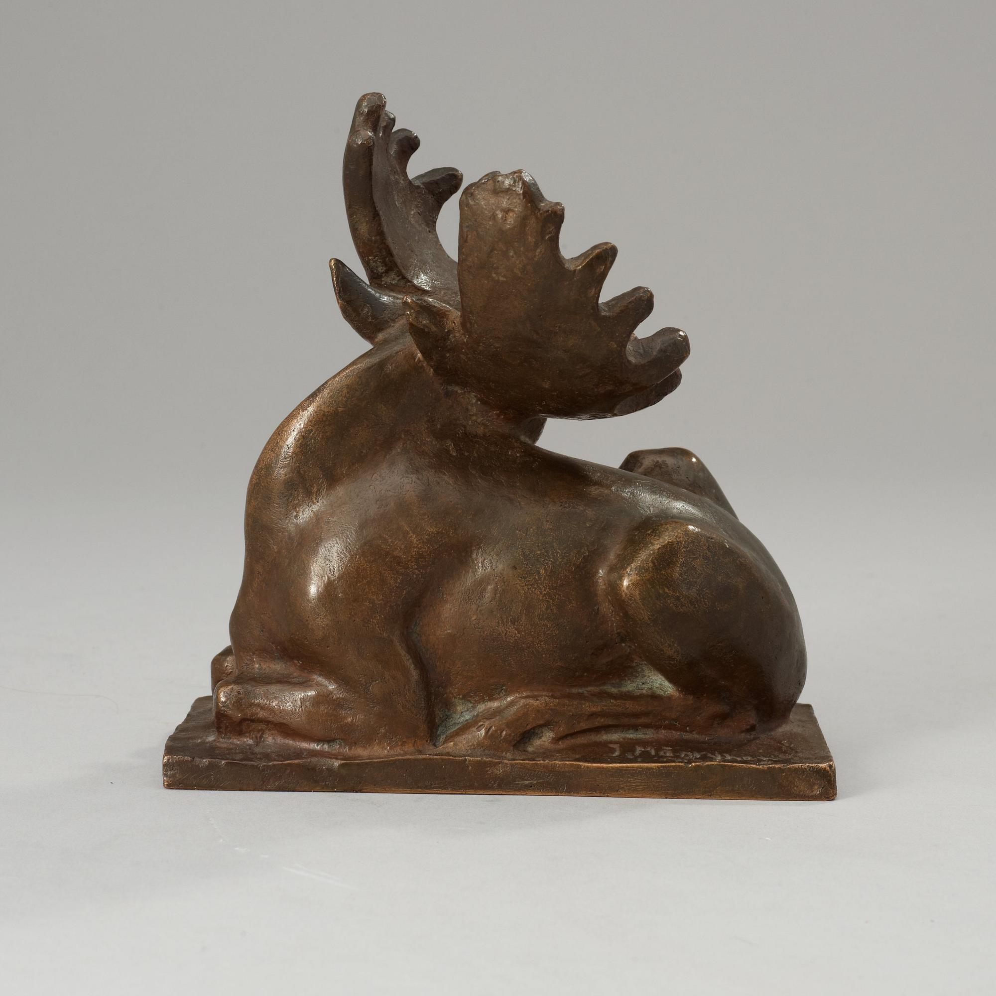 Jussi Mäntynen, "Älgen gör toalett" (The elk).