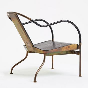 Mats Theselius, an 'El Rey' armchair, ed. 285/360, Källemo, Sweden post 1999.