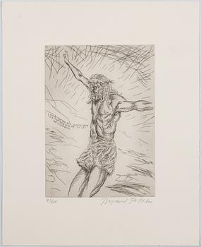 Raymond Pettibon, Utan titel (I Fear The Reader Would Have No Patience With Me, So Let Me Illustrate).