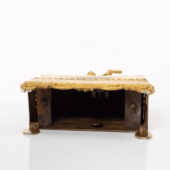 A late Empire mantle clock, France, mid-19th Century.